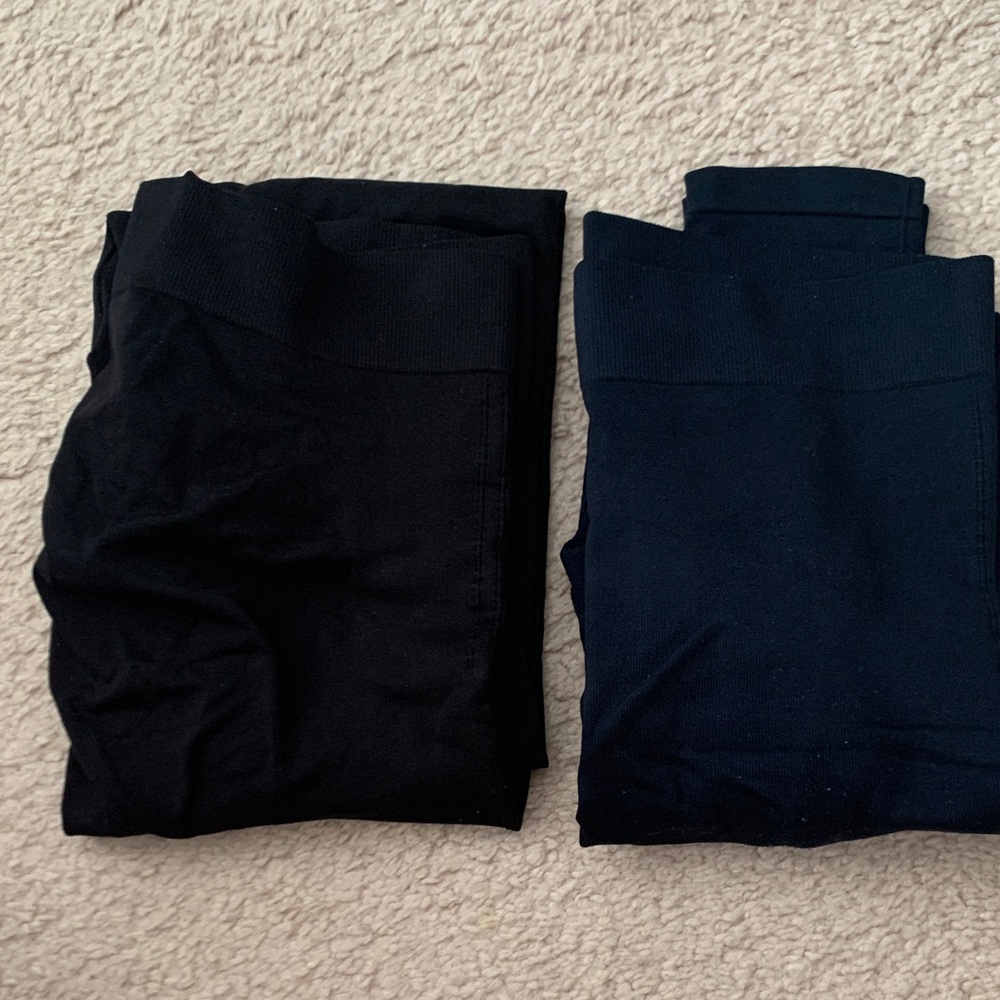 BLANQI Black and Navy Leggings